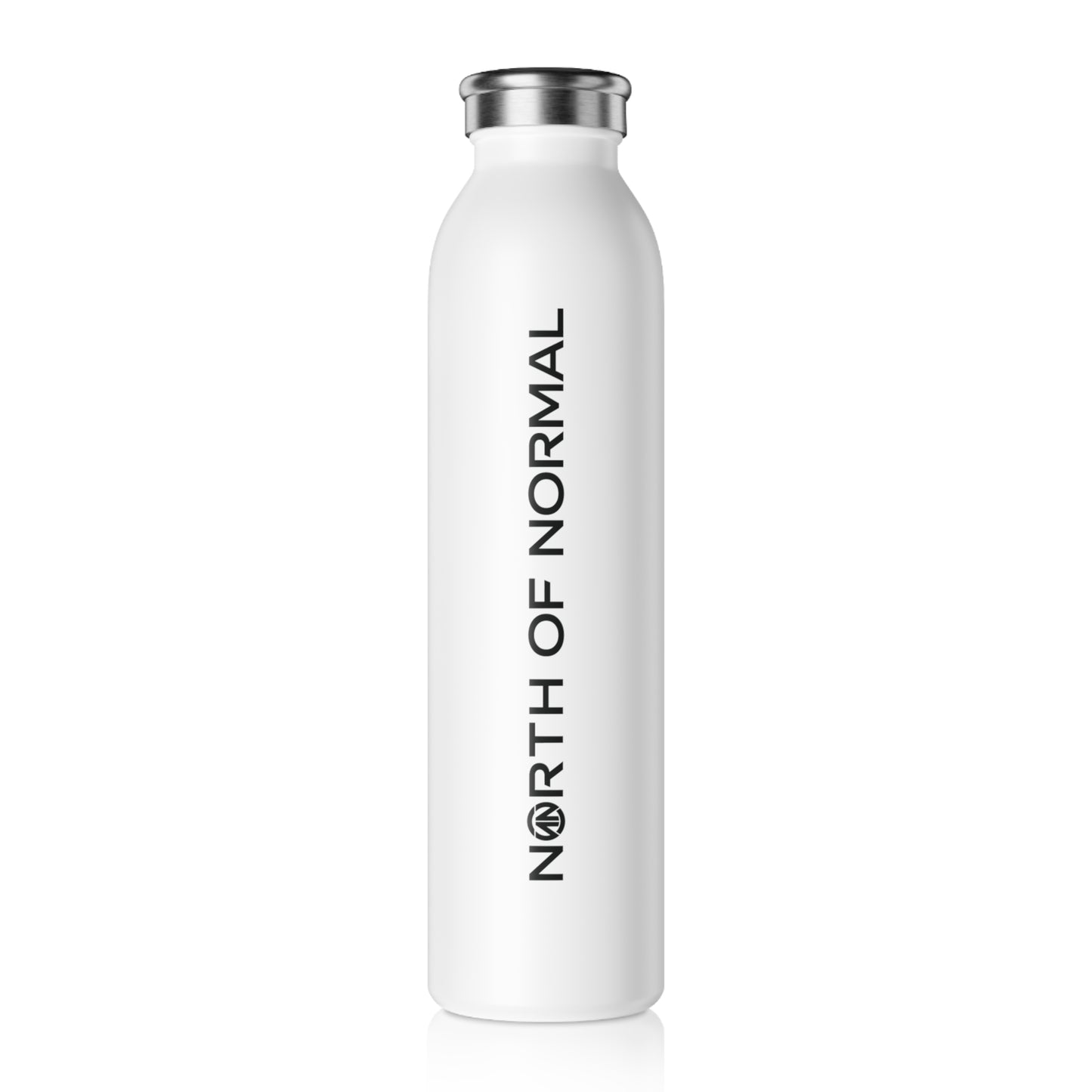 North of Normal Water Bottle--Slim Stainless Steel